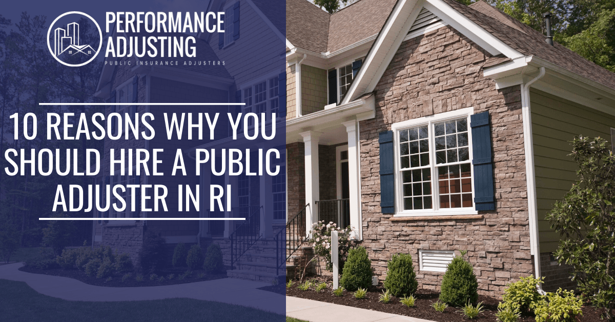 10 Reasons to Hire a Public Adjuster