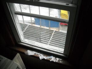 broken glass vandalism