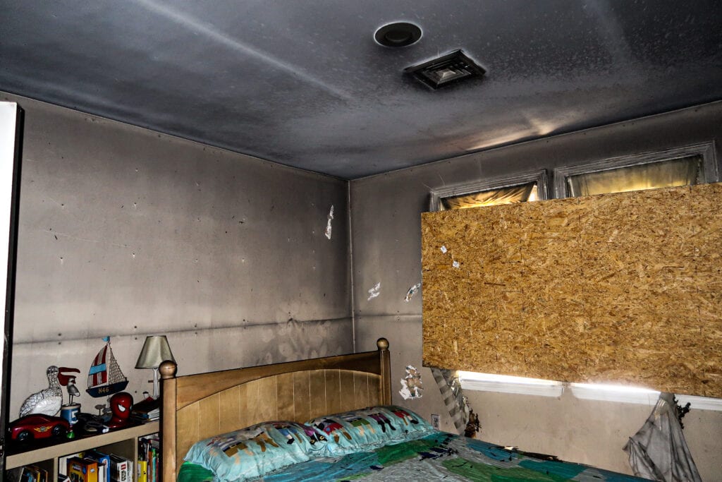 soot damage ri