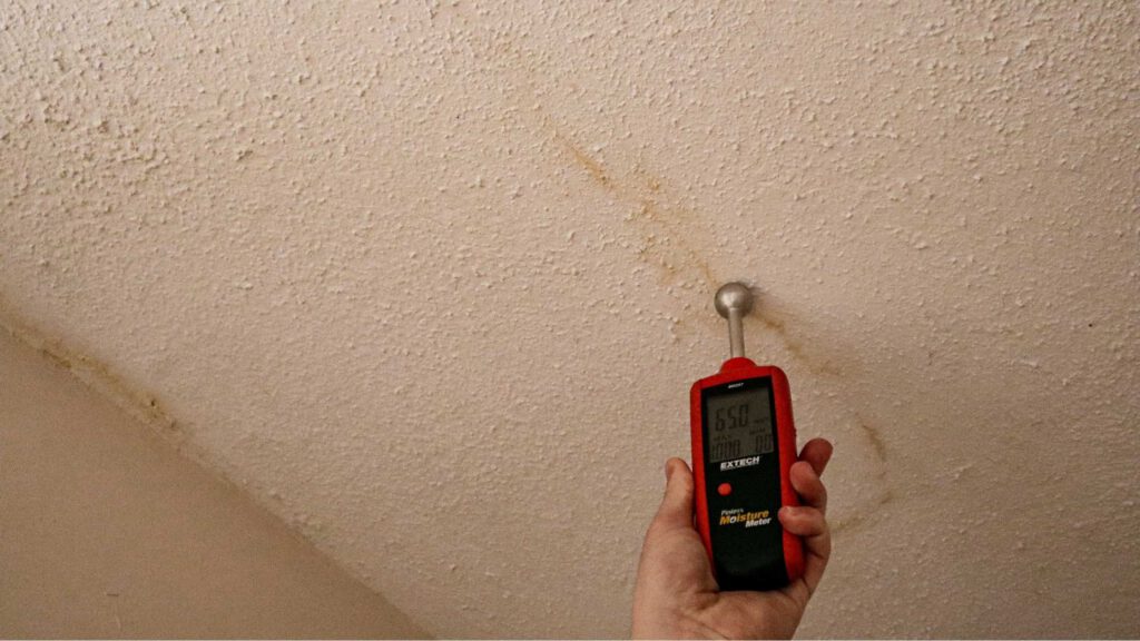 public adjusters determining damage to a home in ri